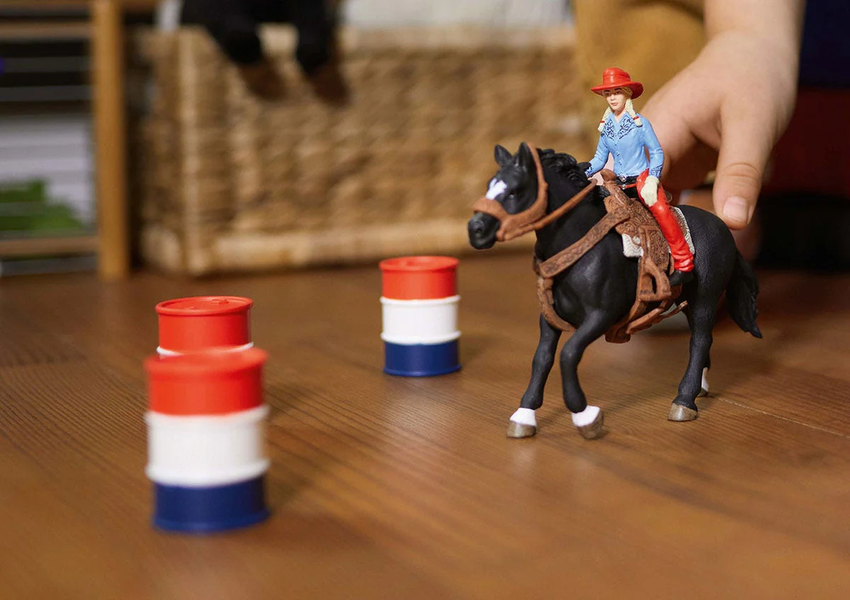 Barrel Racing mit Cowgirl - Image 2
