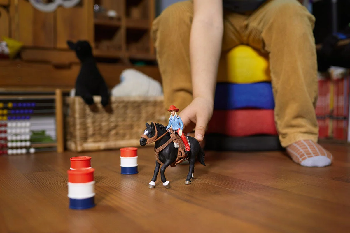 Barrel Racing mit Cowgirl - Image 3