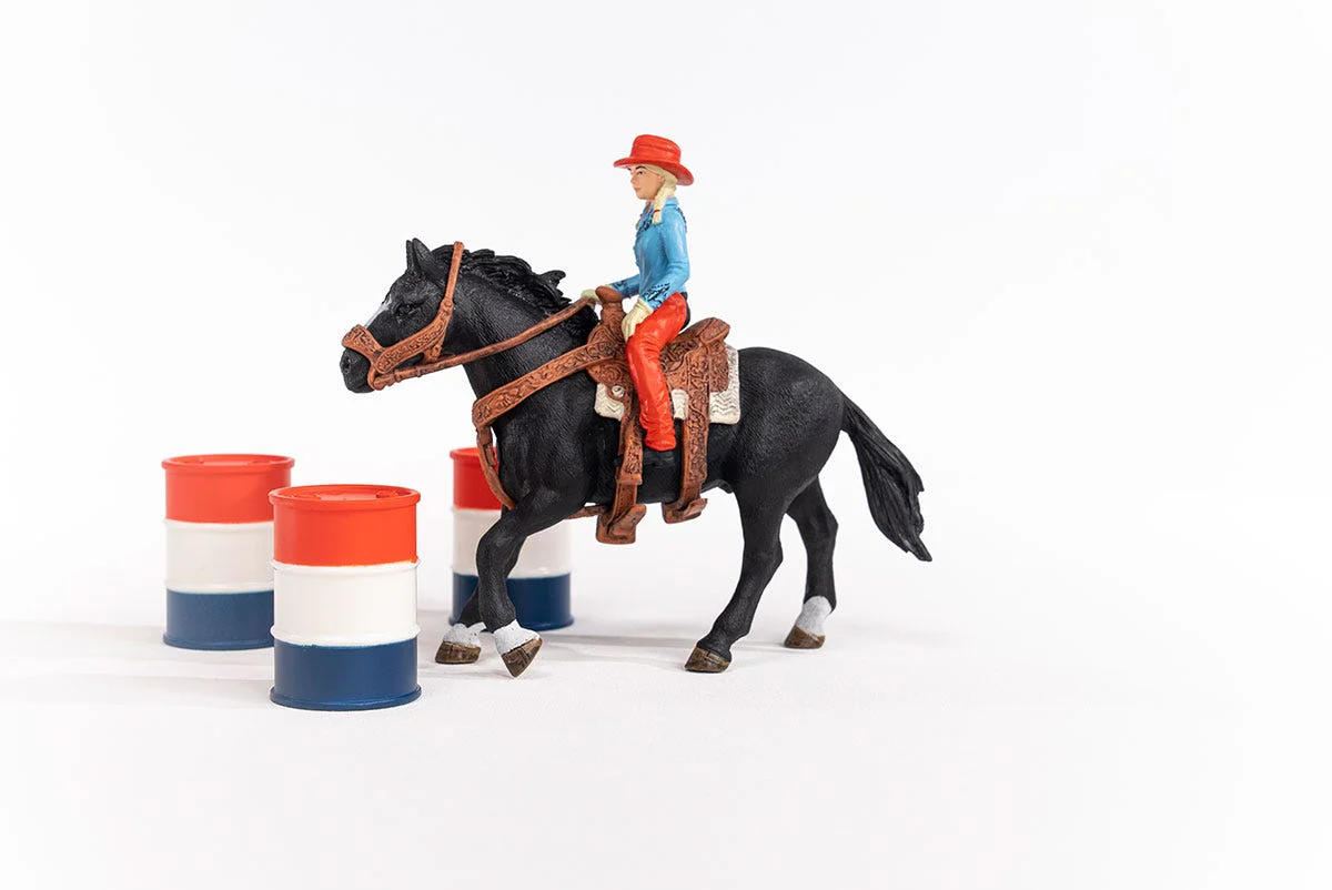 Barrel Racing mit Cowgirl - Image 4