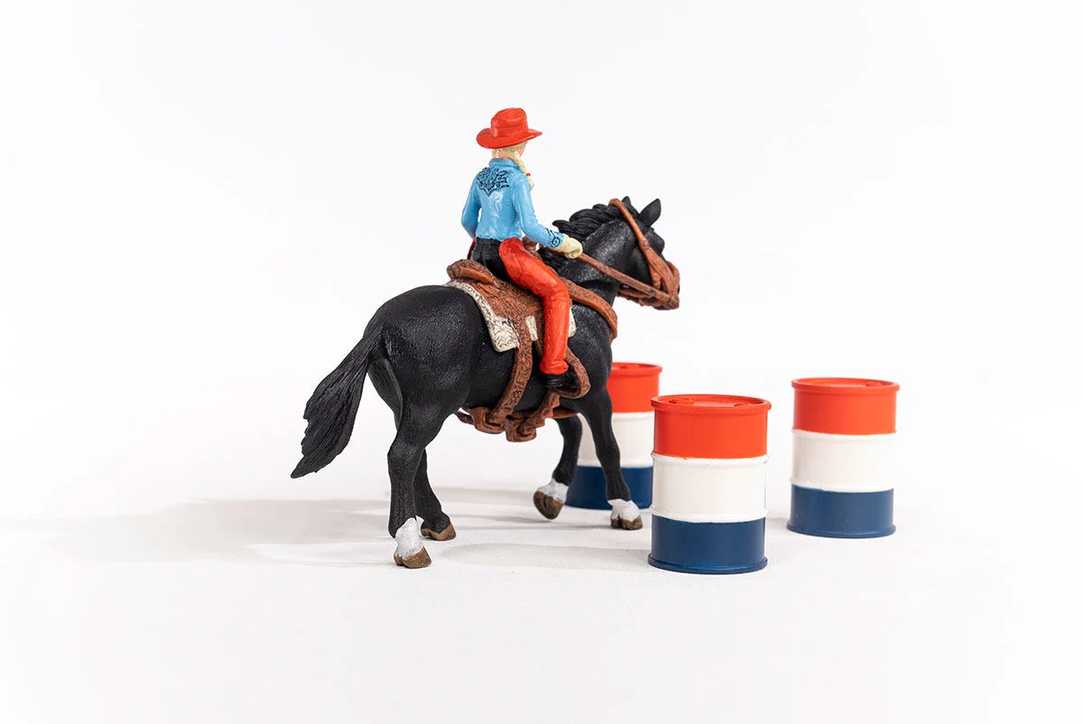 Barrel Racing mit Cowgirl - Image 6