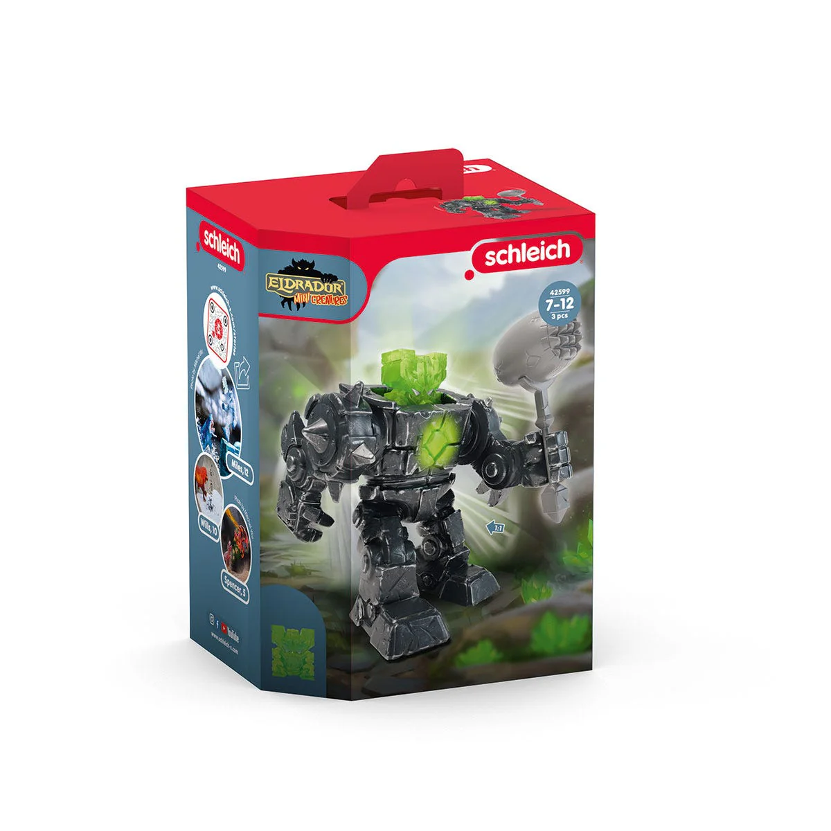 ELDRADOR® Mini Creatures Schatten-Stein-Roboter - Image 4