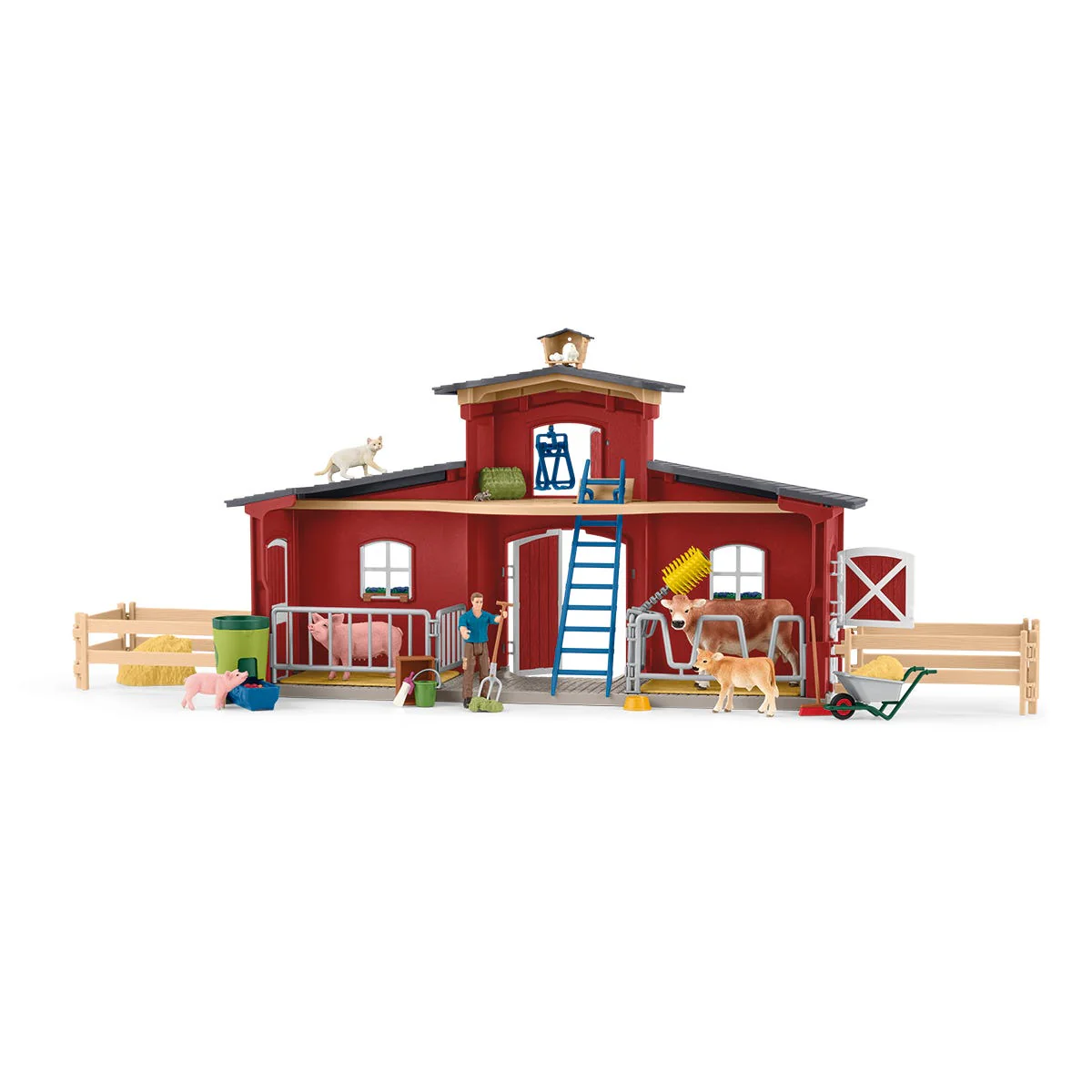 Große Farm mit Tieren und Zubehör - Image 4