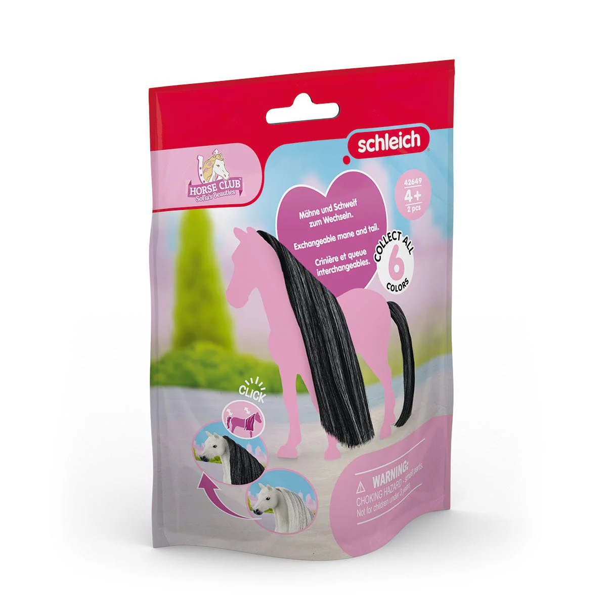 Haare Beauty Horses Black - Image 3