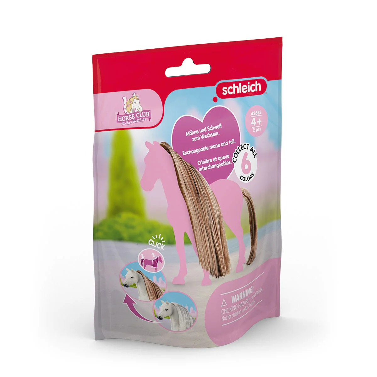 Haare Beauty Horses Brown-Gold - Image 3