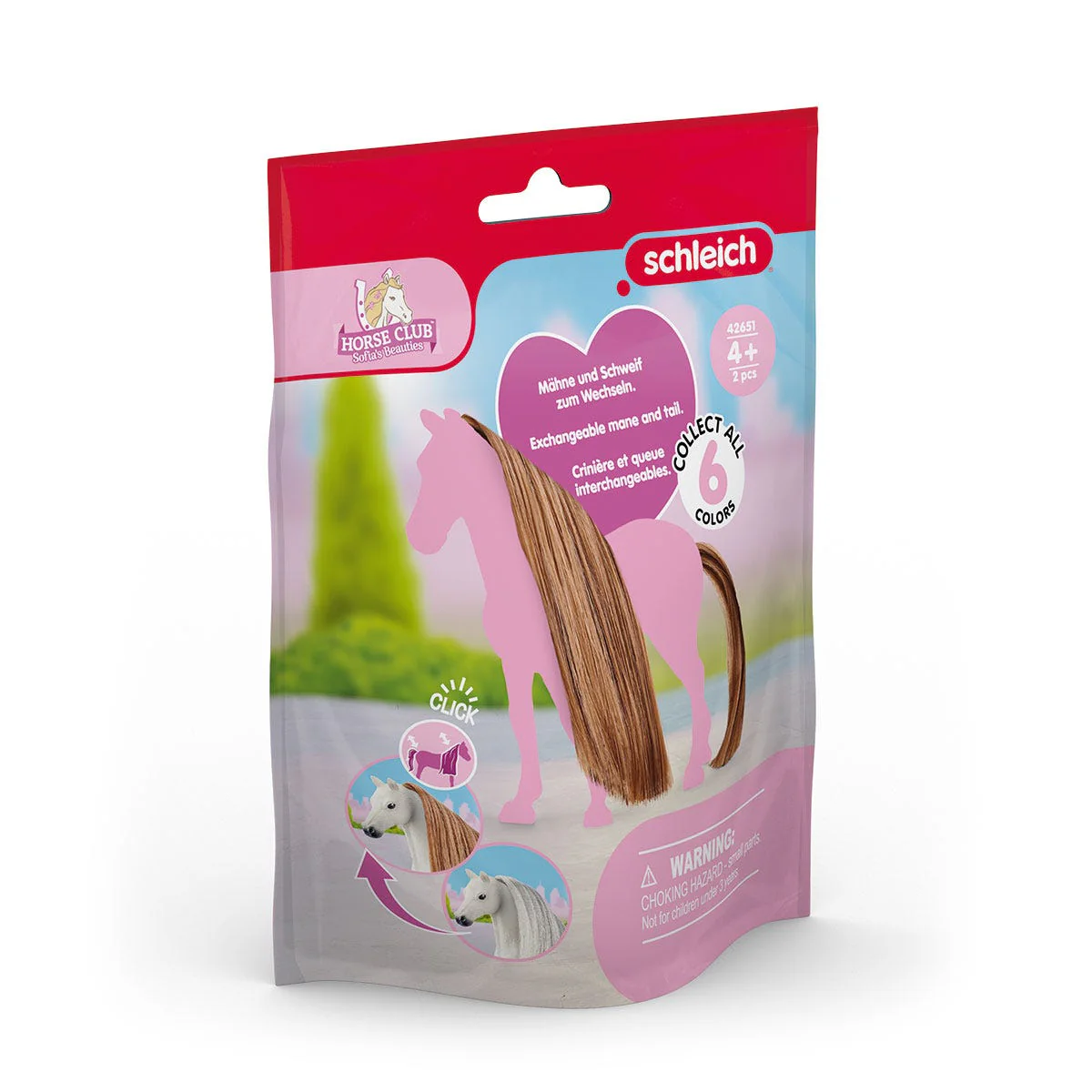 Haare Beauty Horses Choco - Image 3