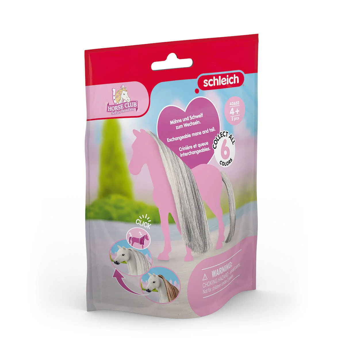 Haare Beauty Horses Grey - Image 3