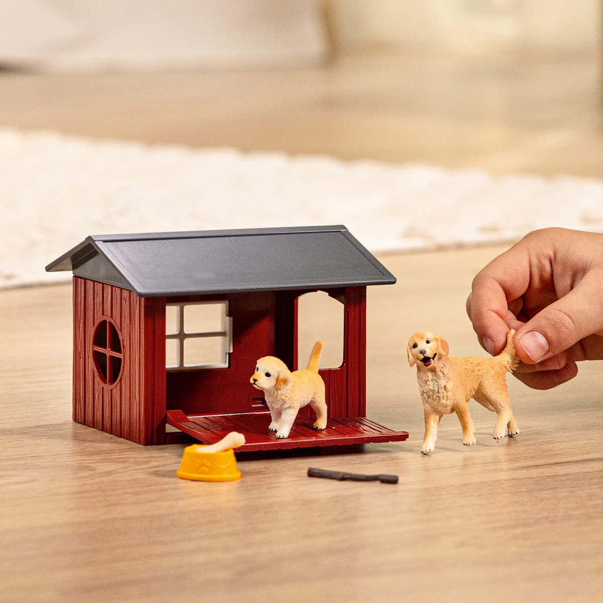 Hundehütte mit Goldenretrievern - Image 2