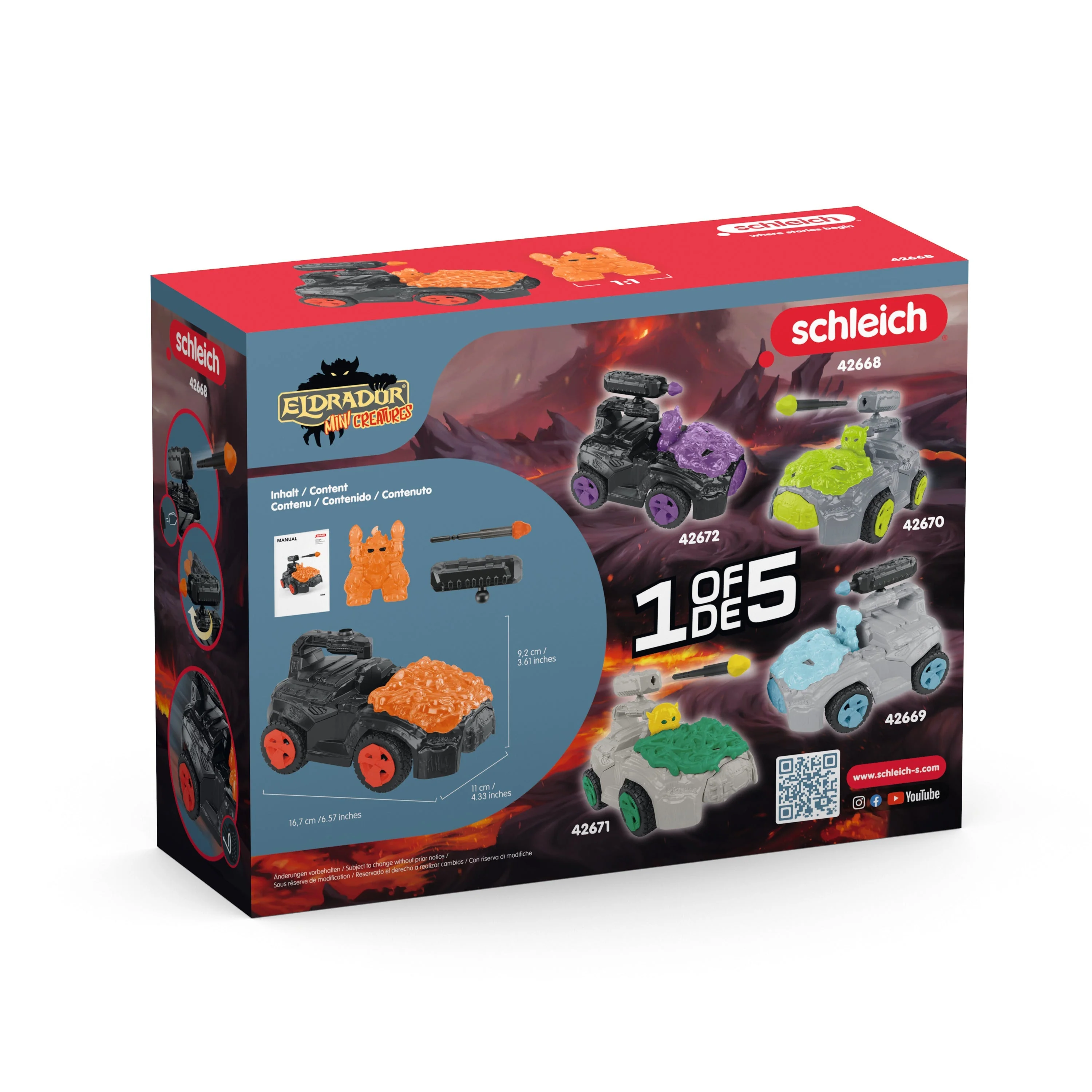 Lava-Crashmobil mit Mini Creature - Image 9