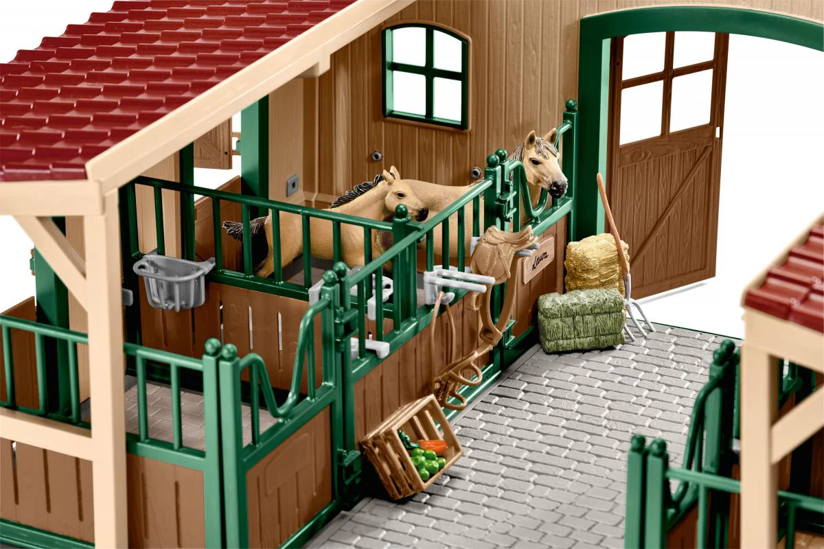 Pferdestall mit Pferden und Zubehör - Image 3