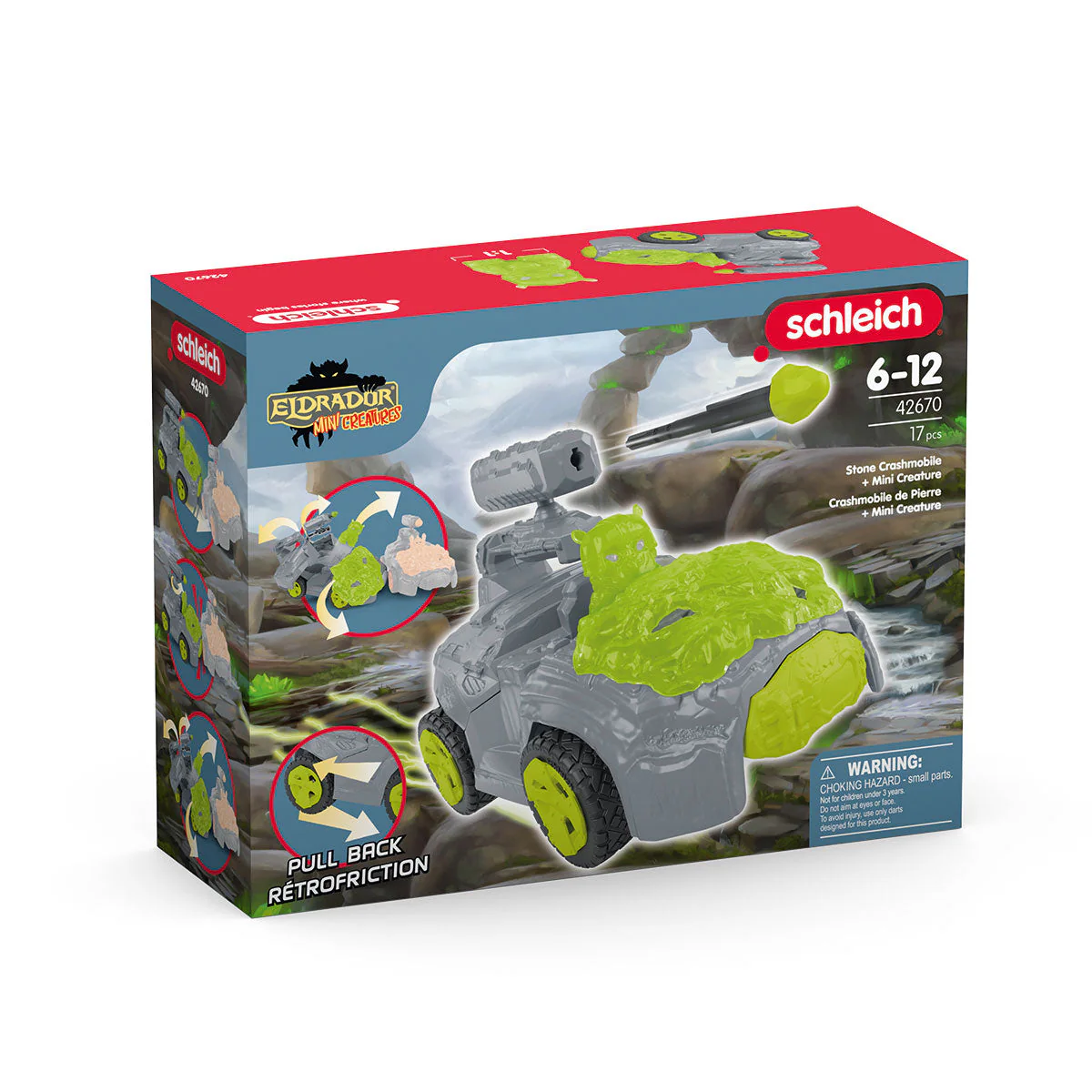Stein-Crashmobil mit Mini Creature - Image 5