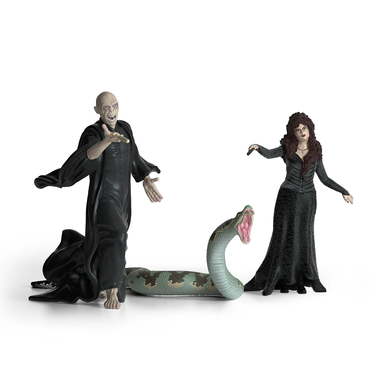 Voldemort mit Nagini & Bellatrix Lestrange